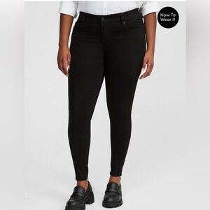 Torrid Bombshell Skinny High Rise Jeans Black Size 16XS